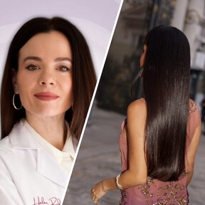 Helena Rodero, farmacéutica: "Para prevenir que el cabello se dañe, para que esté suave, sin electricidad estática, con brillo y sin encrespamiento, hay que usar siempre acondicionador"