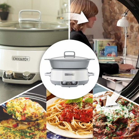 Oferta de Amazon para nuestra cocina: olla Crock-Pot Duraceramic CSC027X rebajada a 99,99 euros con envío gratis