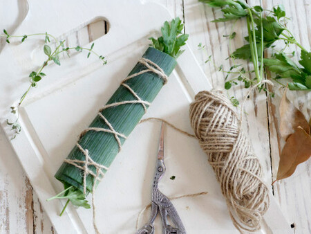 Cómo hacer un bouquet garni paso a paso