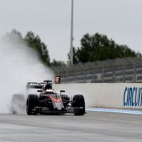 El motor Honda vuelve a fallar en los test de neumáticos de agua en Paul Ricard 