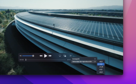 Cómo cambiar la velocidad de reproducción en QuickTime en macOS Monterey