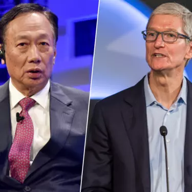 Terry Gou Y Tim Cook