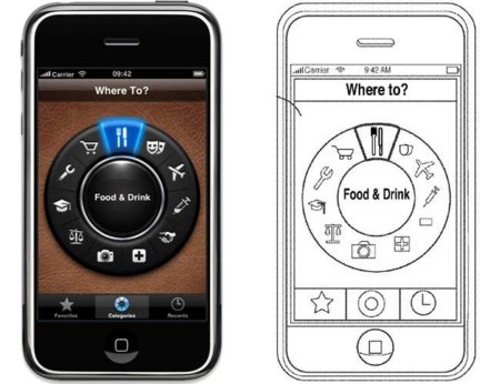 Apple plagió de la AppStore las aplicaciones que patentó sobre viajes y moda