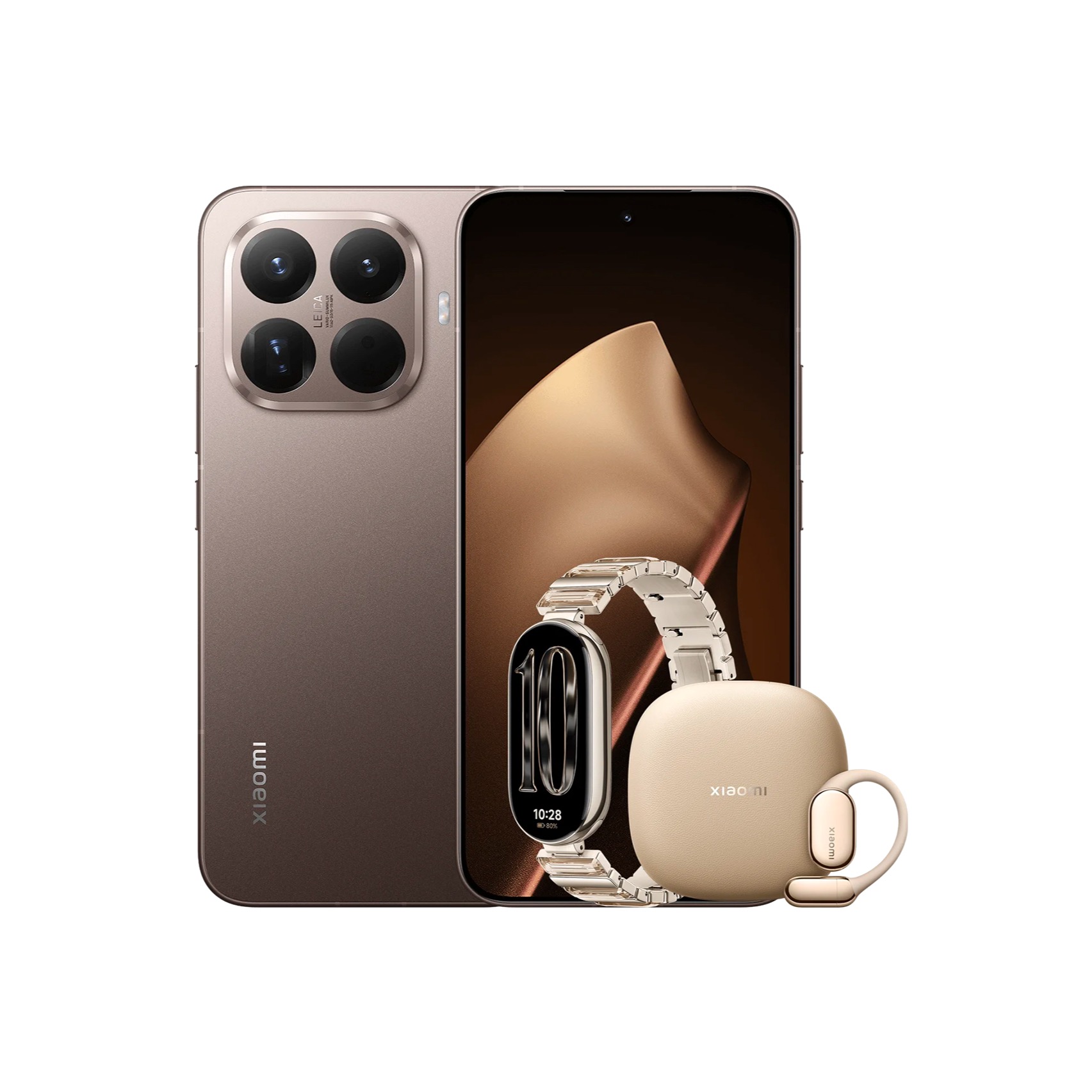 Xiaomi 15T Pro（12 GB + 256 GB）+ Xiaomi OpenWear Stereo Pro + Xiaomi Smart Band 10