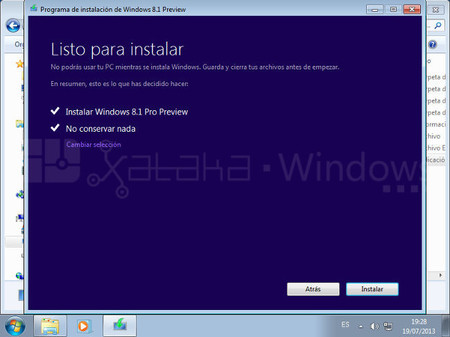 Listo para instalar