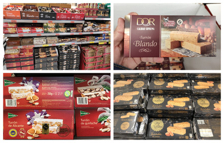 Mercadona, Lidl, El Corte Inglés...: quién fabrica la Navidad de 2020 los turrones de cada supermercado (y cuáles son los más baratos)