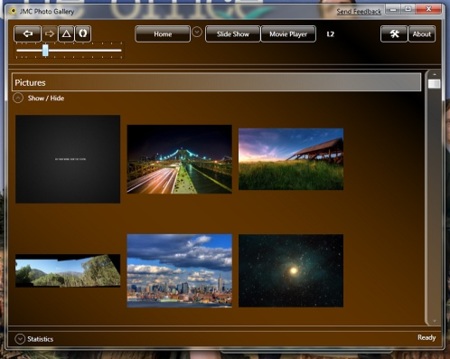 JMC Photo Gallery, interesante alternativa para organizar fotos y vídeos en Windows