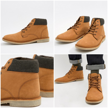 Si buscas unas botas para usar 24 horas 7 días a la semana, en ASOS tenemos estas de cordones por 35,49 euros y envío gratis