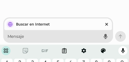 Opción de biscar en Internet dentro de ChatGPT