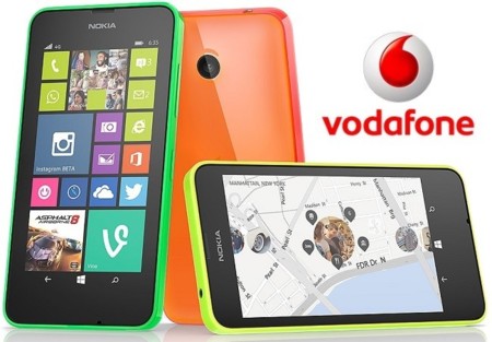 Precios Nokia Lumia 635 con Vodafone y comparativa con Orange