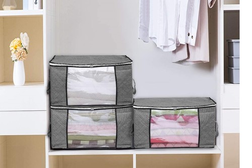 13 cajas de almacenaje, estanterías y armarios roperos con envío gratis (y rápido) en Amazon con Prime