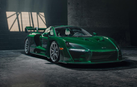 Así de espectacular es el primer McLaren Senna entregado en Norteamérica: en fibra de carbono verde
