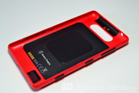Carcasa del Lumia 820