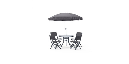 conjunto terraza o jardín Carrefour