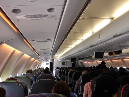 cabina de avión