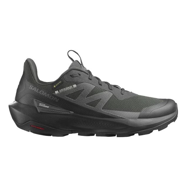 Zapatillas de montaña de hombre Elixir Activ Gore-Tex Salomon - Negro

