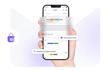Captura de pantalla de la web de Proton Mail