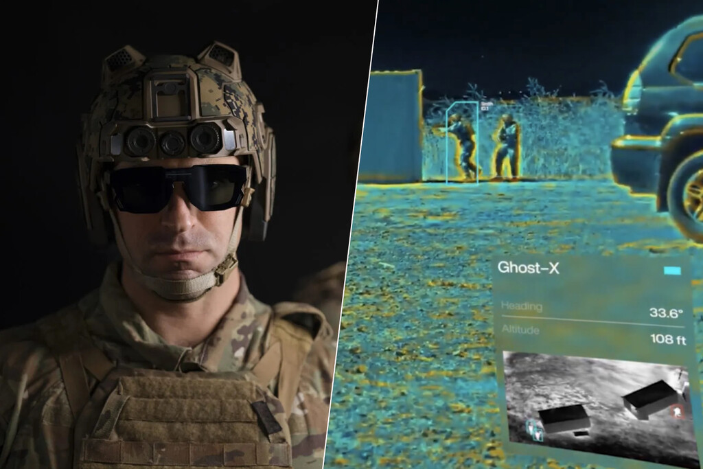 Este casco militar con visión asistida hace que la guerra parezca un videojuego: "Ves al enemigo antes de que te vea a ti"