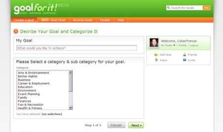 Goal For it, gestionando nuestras metas
