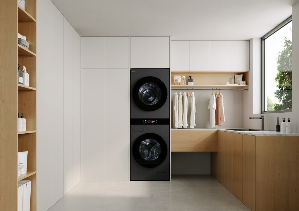 LG presenta su nueva solución de lavado WashTower de 25": una lavadora con secadora en formato torre para coladas de hasta 20 kilos 