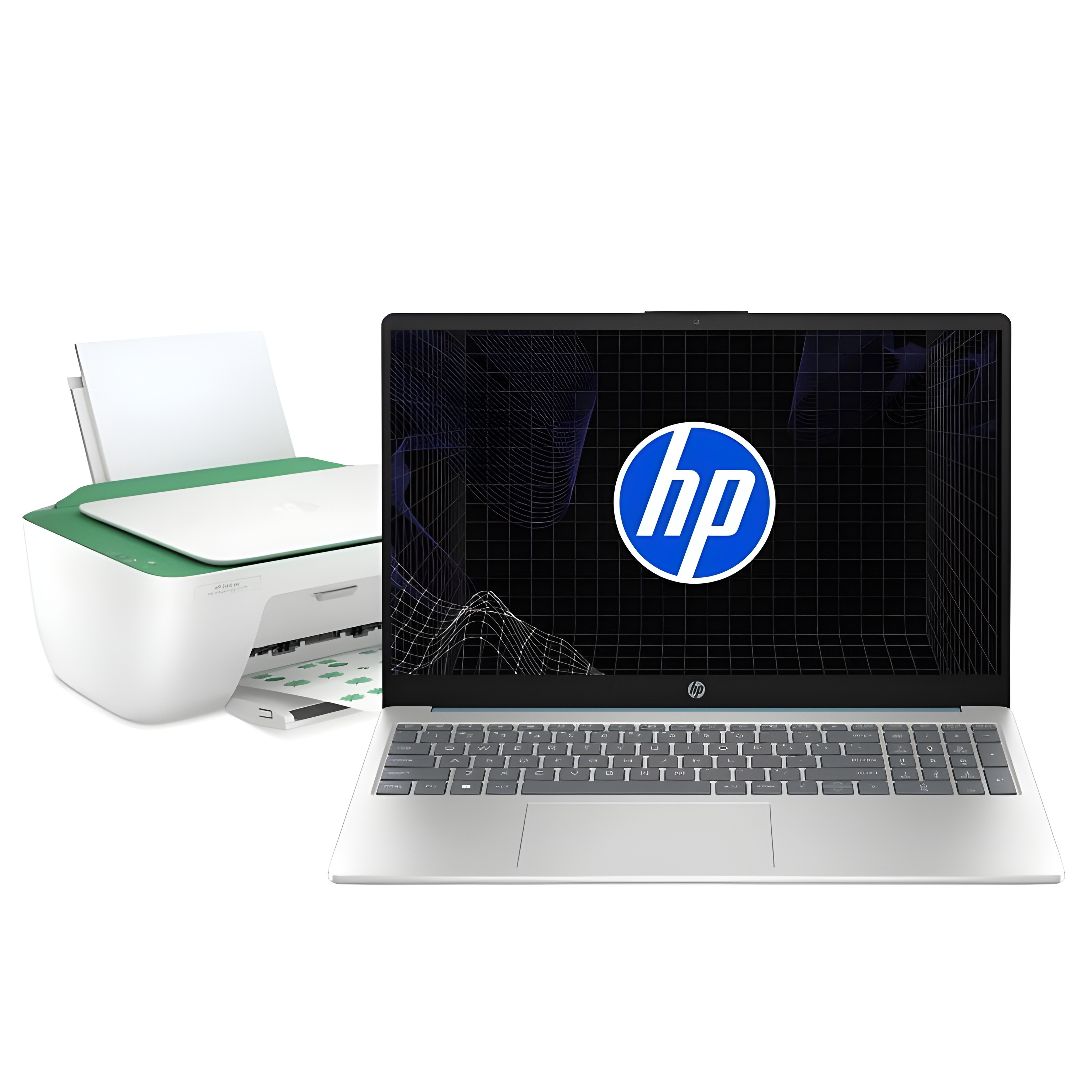 Combo Laptop HP Intel Core i3/8 GB RAM/512 GB SSD 15-fd0231la + Impresora Ink Advantage 2375