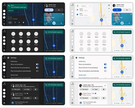 Android Auto Light Mode 1 Widescreen