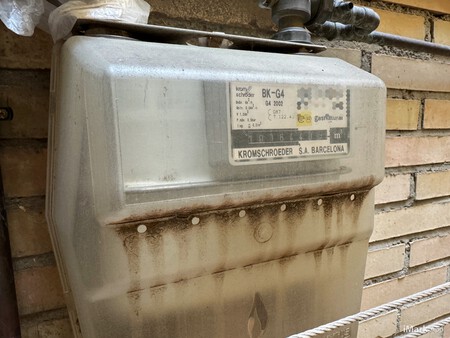 Contador del gas clásico