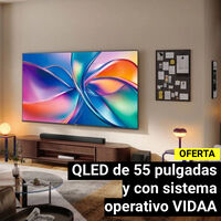 Esta tele QLED de 55 pulgadas está ahora a precio de outlet: ideal para ver series y películas con buena calidad