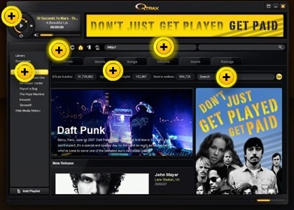 Qtrax, música gratis a cambio de publicidad