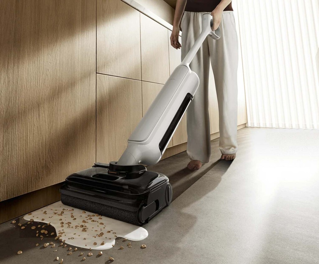 La última escoba de Xiaomi, el 3 en 1 definitivo de la limpieza: aspira, friega y se auto-limpia a la vez