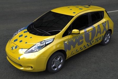 Nueva York iniciará un programa piloto de taxis eléctricos con el Nissan Leaf