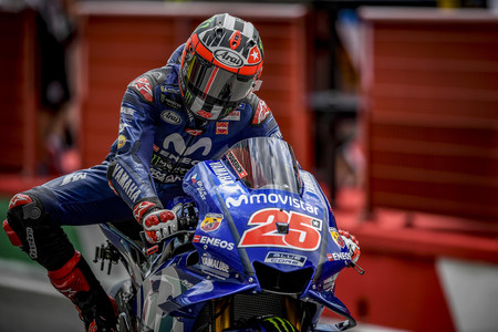 Maverick Viñales: "Estoy contento. Me he sentido bien con la moto"