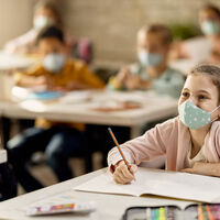 La incidencia de Covid en los colegios es de un uno por ciento