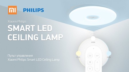 Lámpara de techo Xiaomi Philips LED Ceiling Lamp por 61 euros y envío gratis con este cupón