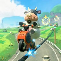 PETA pide a Nintendo que “deje los anillos a Sonic” y rediseñe a la vaca de Mario Kart World sin aro nasal
