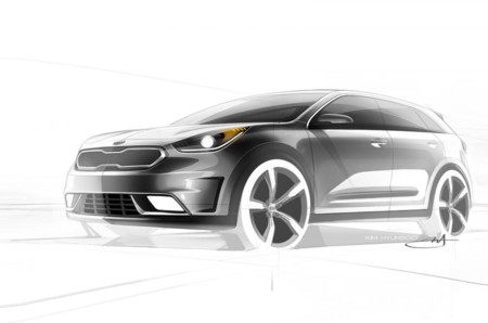 Kia nos enseña el Niro, futuro rival del Toyota Prius