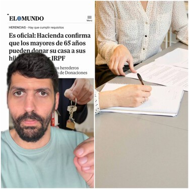 Jose Ramón López, experto fiscal: "Así puedes ahorrarte de pagar IRPF cuando donas una casa a tus hijos"