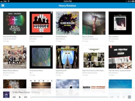 No todo es Spotify en el mundo del streaming: Llega la segunda versión de Rdio para iOS con una nueva interfaz