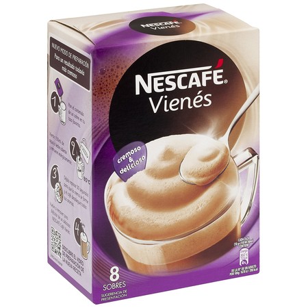 Sólo hoy en Amazon: 6 paquetes de 8 sobres de Nescafé Cappuccino vienés por 12,38 euros