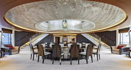 Serene Yacht Interior