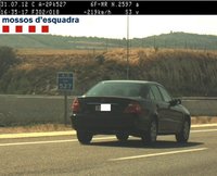 Pillado a 219 km/h, con positivo en cocaína y canabis