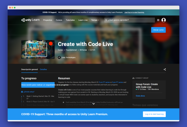 Unity Learn Premium gratis por tres meses: todos lo recursos para ...