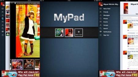 MyPad, la mejor forma de disfrutar de Facebook en tu iPad