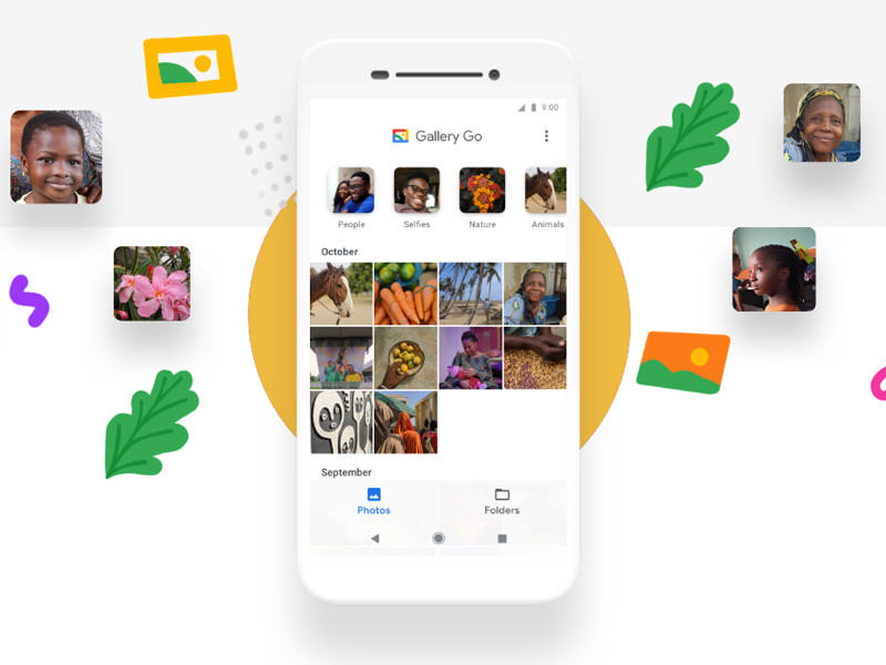 Google launches Gallery Go, an app gallery that weighs 10 MB and orders the images automatically