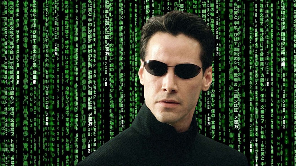 Resulta que el famoso código de la saga 'Matrix' con forma de lluvia digital tiene su origen en un libro de cocina 