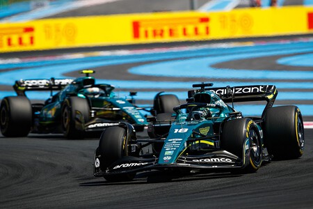 Stroll Vettel Francia F1 2022