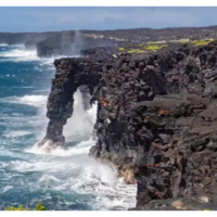 Com mais de 500 anos de história, o famoso Arco Marinho de Hōlei desabou no Havaí e desapareceu nas águas do oceano 