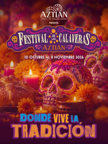 El Festival de las Calaveras regresa a Aztlán: fechas, actividades y experiencias de terror en Chapultepec hasta el al 8 de noviembre