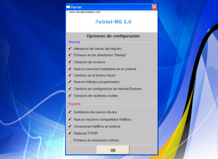 Patriot NG 1.0, monitoriza los aspectos clave de tu sistema Windows