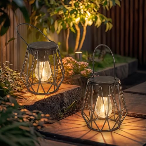 Ketom Farolillos Solares Exterior, 2 Lamparas Solares